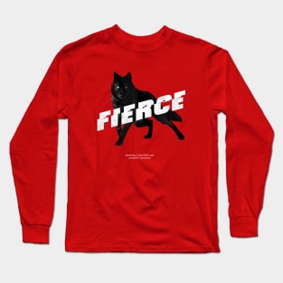 Fierce Wolf Long Sleeve T-Shirt